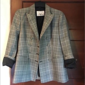 Zara Gray/Black blazer
